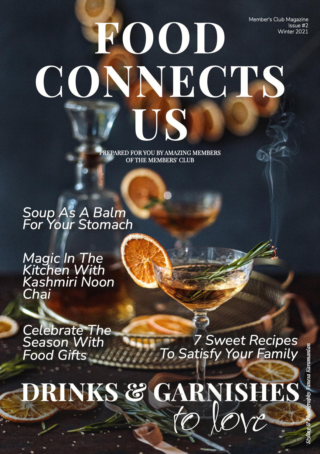FOOD CONNECTS US - Winter issue 2, Healthy Goodies by Lucia FOOD CONNECTS US - Winter issue 2, Healthy Goodies by Lucia